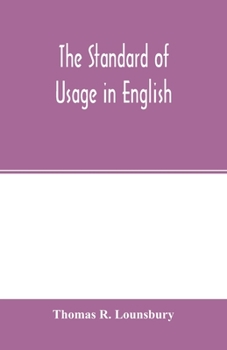 Paperback The standard of usage in English Book