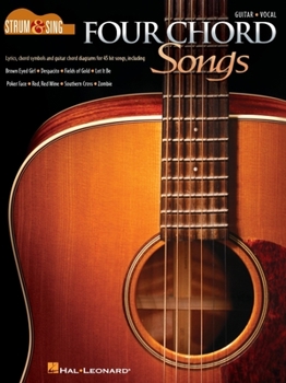Paperback Four Chord Songs - Strum & Sing Guitar Book