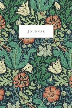 Journal: Vintage Floral Design - Journal, Notebook, Diary (College Ruled)