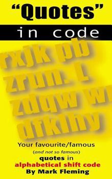 Paperback Quotes in Code: Famous quotes in code format Book