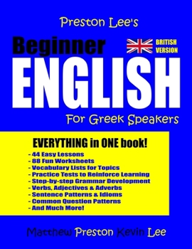 Preston Lee's Beginner English for Greek Speakers