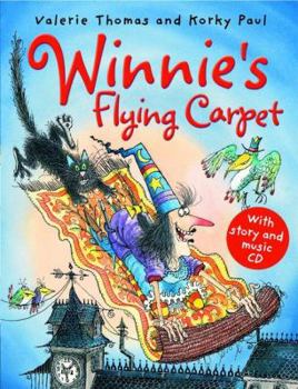 Hardcover Winnie's Flying Carpet. Valerie Thomas and Korky Paul Book