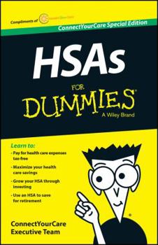 Paperback HSAs for Dummies Book