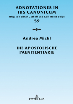 Hardcover Die Apostolische Paenitentiarie [German] Book