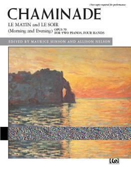 Paperback Le Matin and Le Soir (Morning and Evening), Op. 79a: Arranged for Two Pianos by the Composer Book