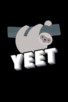 Paperback Yeet: Sloth Journal Notebook Book