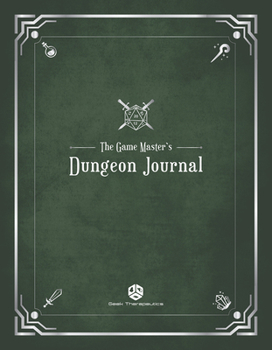 Paperback The Game Master's Dungeon Journal(hunter Green) Book