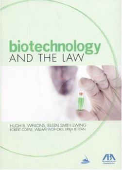 Paperback Biotechnology and the Law Book