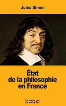 Paperback État de la philosophie en France [French] Book