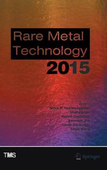 Hardcover Rare Metal Technology 2015 Book