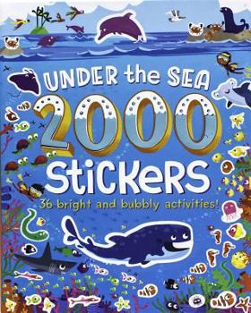 Paperback Under the Sea 2000 Stickers Book