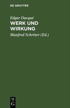 Hardcover Werk Und Wirkung: Eine Rechenschaft [German] Book