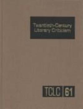 Hardcover Twentieth-Century Literary Criticism: Excerpts from Criticism of the Works of Novelists, Poets, Playwrights, Short Story Writers, & Other Creative Wri Book