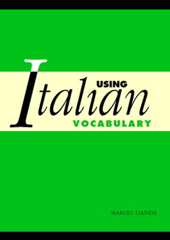 Paperback Using Italian Vocabulary Book