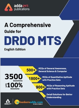 Paperback A Comprehensive Guide for DRDO MTS Book