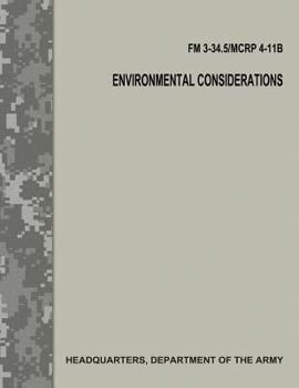Paperback Environmental Considerations (FM 3-34.5 / MCRP 4-11B / FM 3-100.4) Book