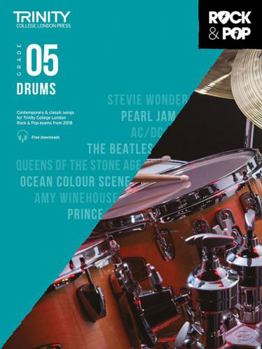 Paperback Trinity Rock & Pop 2018 Drums: Grade 5 Book