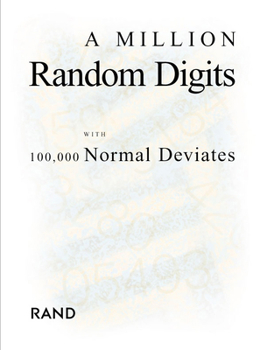 Paperback A Million Random Digits with 100,000 Normal Deviates Book