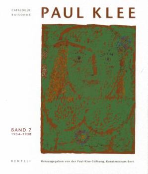 Hardcover Paul Klee Catalogue Raisonne: Werke 1934-1938 Book