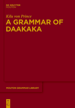Hardcover A Grammar of Daakaka Book