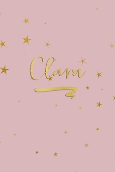Paperback Clara: Personalized Journal to Write In - Rose Gold Line Journal Book