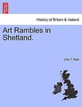 Paperback Art Rambles in Shetland. Book