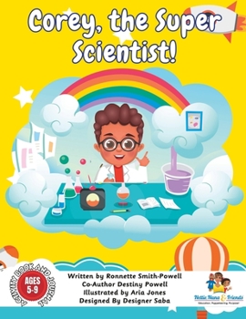 Paperback Corey, The Super Scientist! The Activity Book