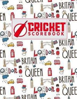 Paperback Cricket Scorebook Book