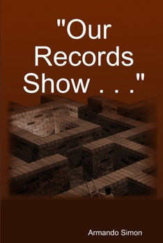 Paperback "Our Records Show . . ." Book