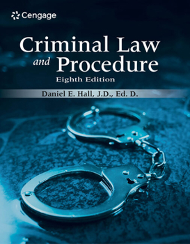 Hardcover Criminal Law and Procedure Book