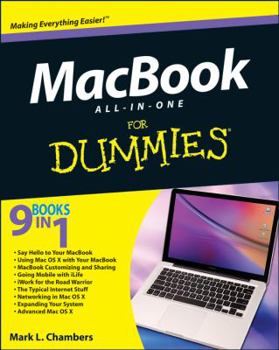 Paperback MacBook All-in-One For Dummies Book