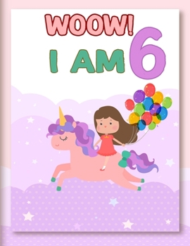 Paperback I am 6: Birthday Journal Happy Birthday 6 Years Old - Journal for kids - 6 Year Old Christmas birthday gift Book