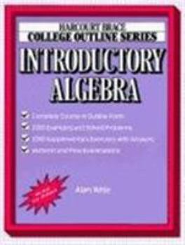 Paperback College Outline for Introductory Algebra Book