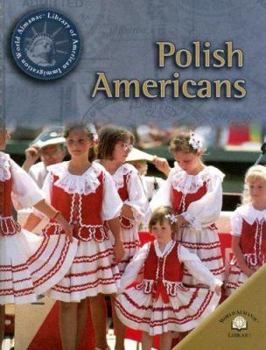Library Binding Polish Americans Book