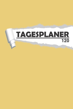 Tagesplaner Pastel Gelb Retro: Eleganter Terminplaner I DIN A5 I 120 Seiten I Tageskalender I Organizer für Schüle, Uni und Büro (Abstrakte Tagesplaner) (German Edition)