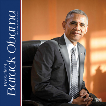 Calendar President Barack Obama 2021 Square Book