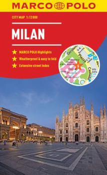 Map Milan Marco Polo City Map Book