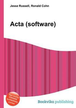 Paperback ACTA (Software) Book