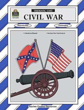 Paperback Civil War Thematic Unit Book