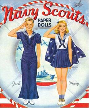 Paperback Navy Scouts Paper Dolls Book