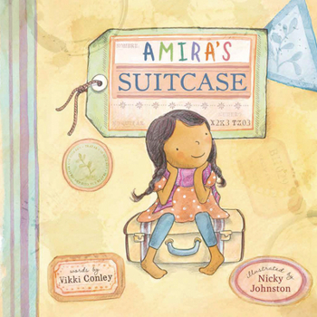 Hardcover Amira's Suitcase Book