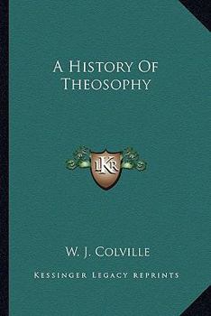Paperback A History Of Theosophy Book
