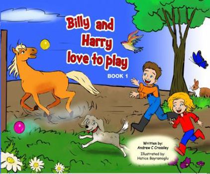 Paperback Billy and Harry love to play Book