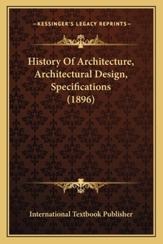 History Of Architecture, Architectural Design, Specifications