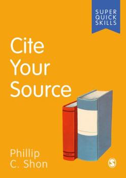 Paperback Cite Your Source Book