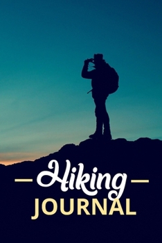 Paperback Hiking Journal: Mountain Top Book