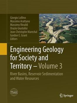 Paperback Engineering Geology for Society and Territory - Volume 3: River Basins, Reservoir Sedimentation and Water Resources Book