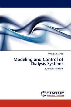 Paperback Modeling and Control of Dialysis Systems Book