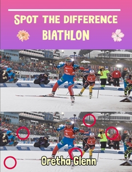 Paperback Spot the difference Biathlon: Picture puzzles for adults Can You Really Find All the Differences? Book