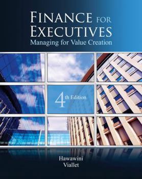 Hardcover Finance for Executives: Managing for Value Creation Book